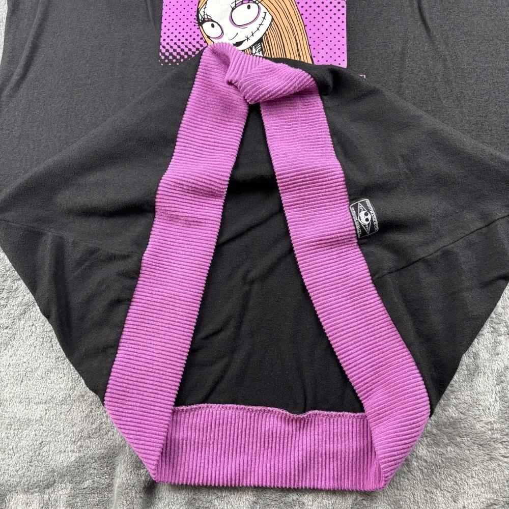 Disney‎ Tim Burton's Nightmare Before Christmas Sleepwear Shirt Women's XL Black - Picture 5 of 10